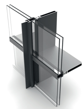 F35 Curtain Wall System Slim Line